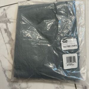 Elegant Gray Avril Crushed Sheer Pocket Curtains with Subtle Accents